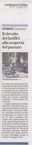 Giornale di Vicenza 09.05.14